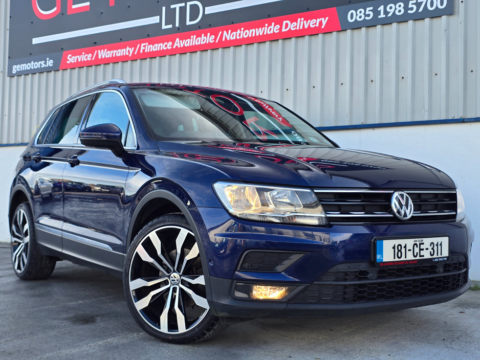 2018 Volkswagen Tiguan 2.0 TDI 115HP BMT Comfortline €19,950