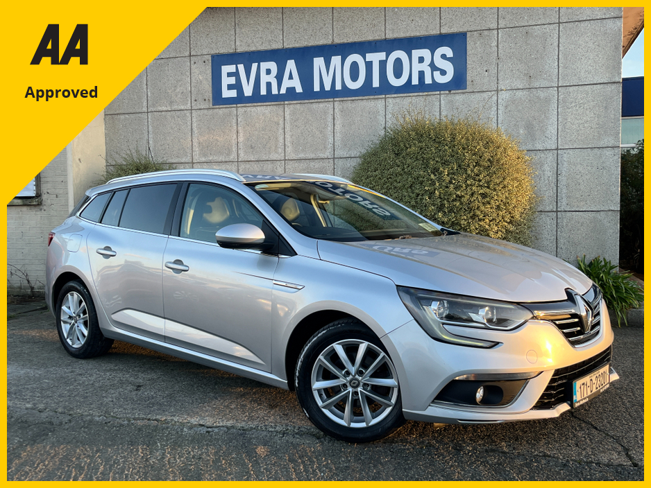 2017 Renault Megane ESTATE SPORT TOURER DYNAMIQUE 1.5 DIESEL //HALF LEATHER SEATS//SAT NAV// €10,950