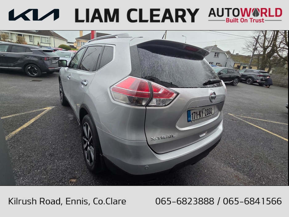 2017 Nissan X-Trail 1.6 DCI TEKNA S/S 128B 128BHP 5DR 130PS 7SEATS €13,900