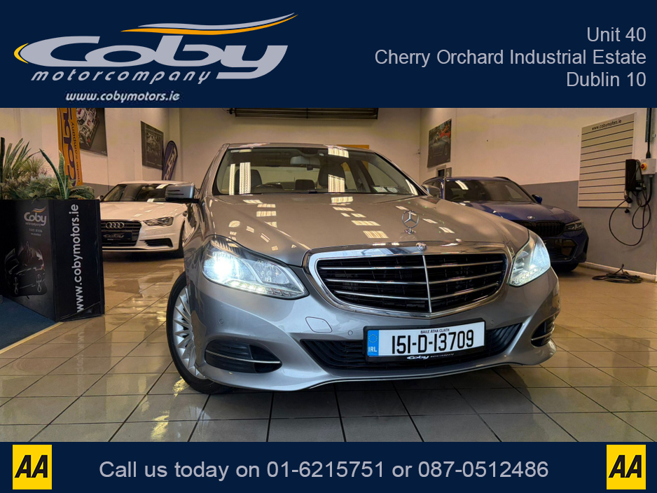 2015 Mercedes-Benz E Class 200 BLUETEC ELEGANCE 4DR AUTO. NCT, Full Leather, Alloy Wheels, Hands Free, Heated Seats, Dual Climate Control, Cruise Control, MFSW, Paddle Shift, Parking Sensors & more. €15,950