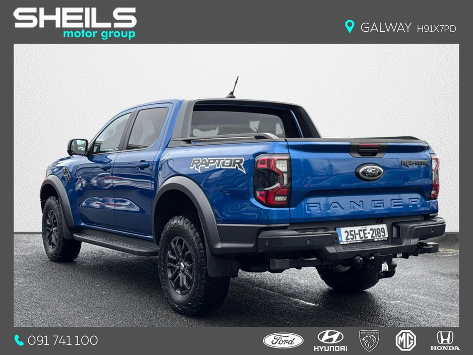 2025 Ford Ranger RAPTOR WITH RAPTOR PACK - LIGHTS & FRONT BAR €55,284