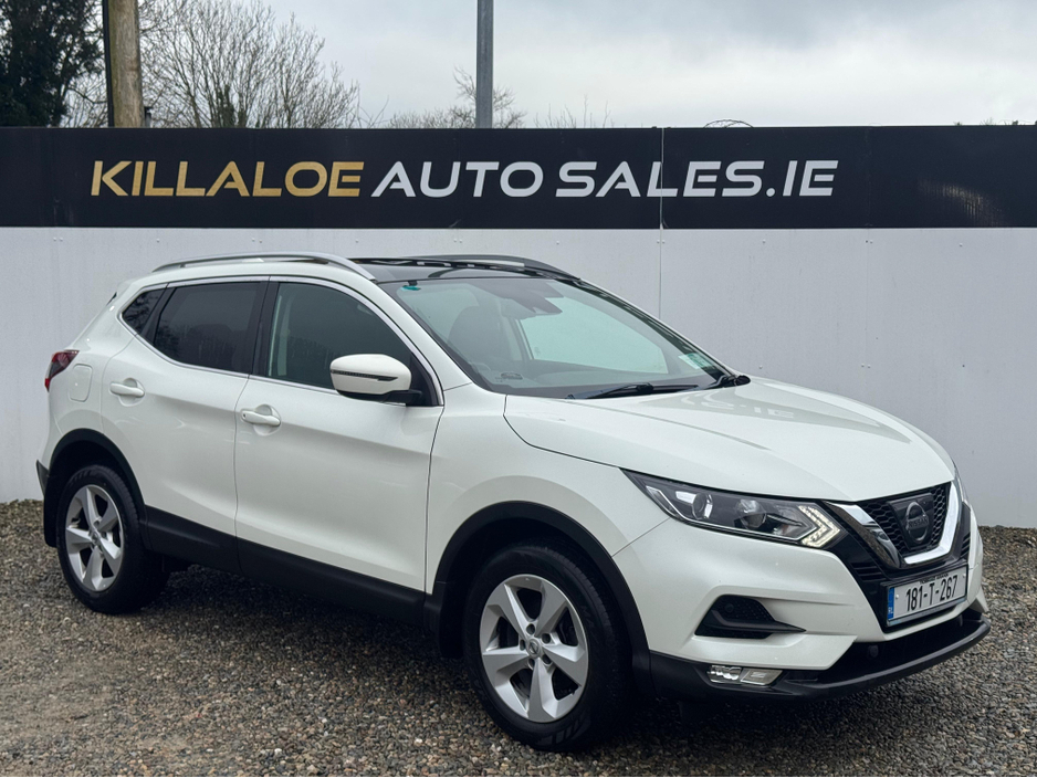 2018 Nissan Qashqai 1.5 SV SP 18 4DR sunroof €12,950