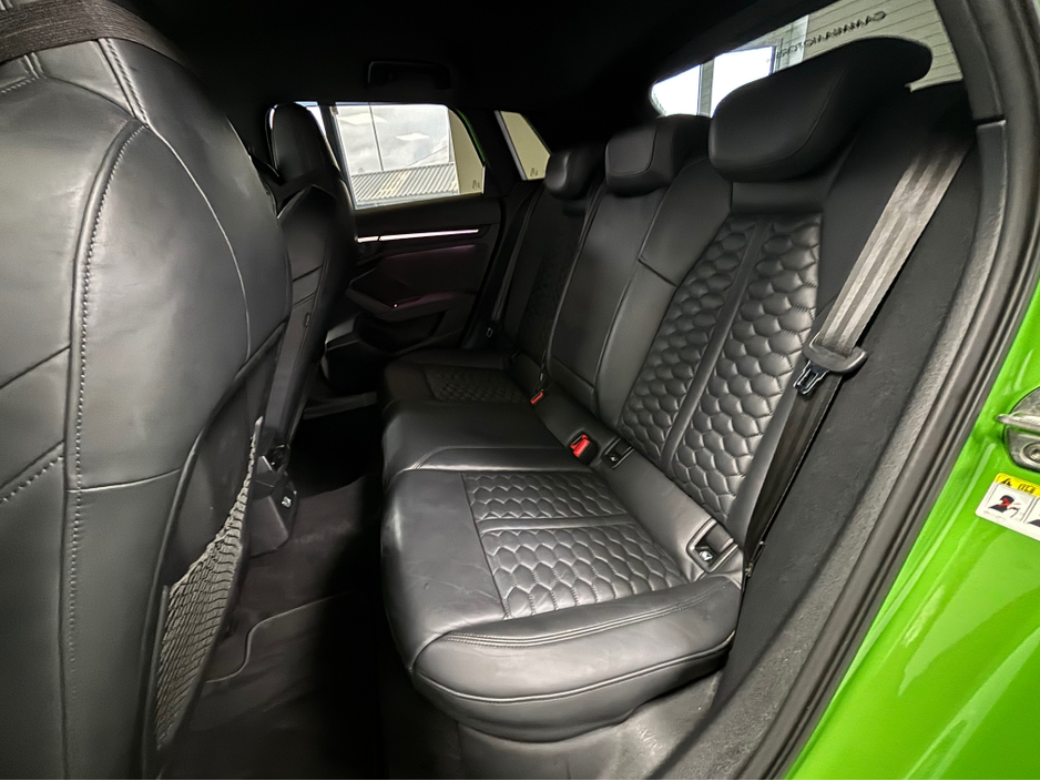 2022 Audi RS3 *AUDI RS3* *KYALAMI GREEN* *MAXTON DESIGN KIT**KEYLESS ENTRY* *RS SUPERSPORT SEATS* *HEATED SEATS* *FULLY LOADED WITH SPEC* *CARBON BLACK QUATTRO 400BHP* *FINANCE AVAILABLE* *TRADE INS WELCOME €72,950
