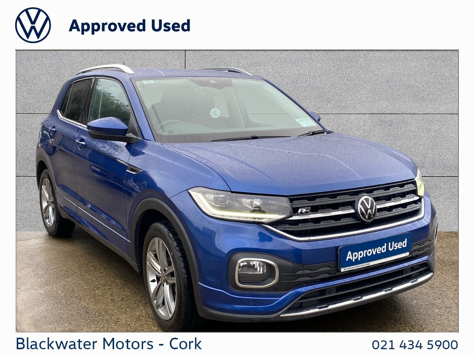2023 Volkswagen T-Cross 1.0TSI 110BHP R-LINE WITH ADVANCED LED HEADLIGHTS €26,995