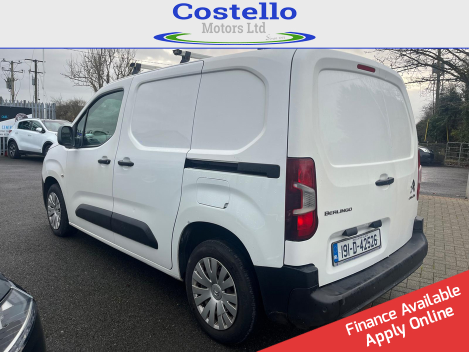 2019 Citroen Berlingo ENTERPRISE BLUEHDI 10 100 S&S 2DR €12,750