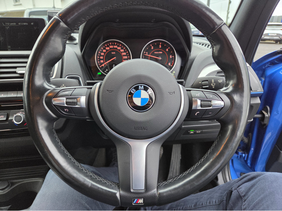 2016 BMW 1 Series Estoril Blue M sport 118 D €16,950