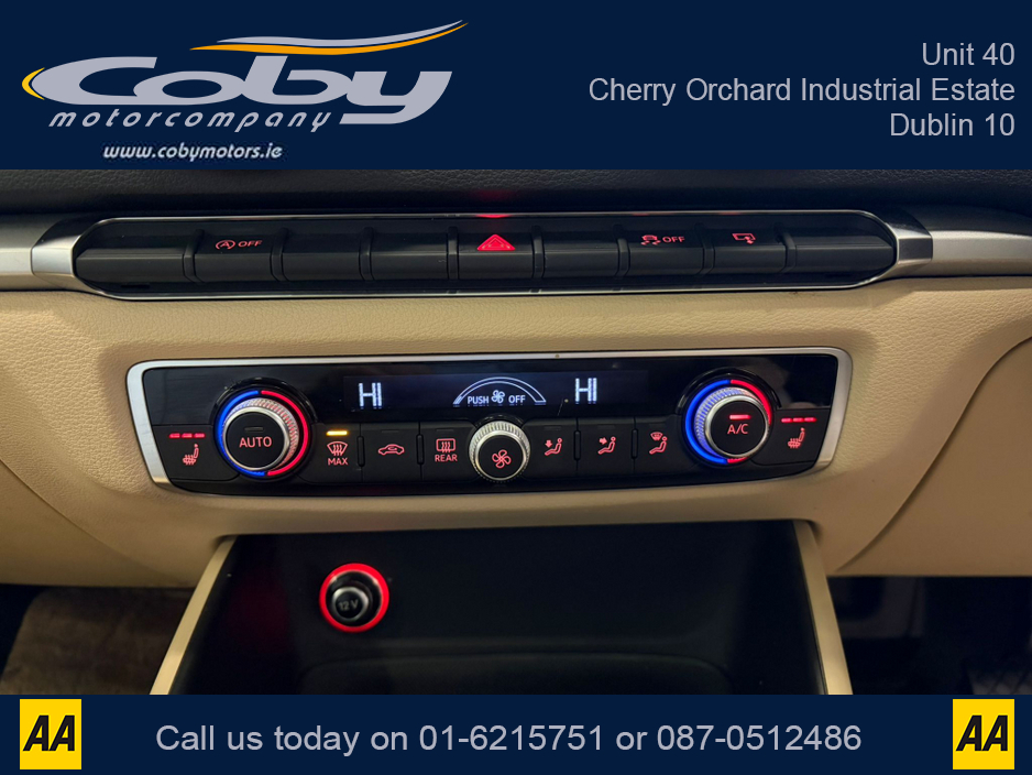 2014 Audi A3 1.4 Auto TFSI Hatchback. New NCT done before collection, Full Leather, Heated Seats, Panoramic Roof, Dual Climate Control, Reverse Camera, Parking Sensors, Full Electrics, Handsfree, and more. €12,950