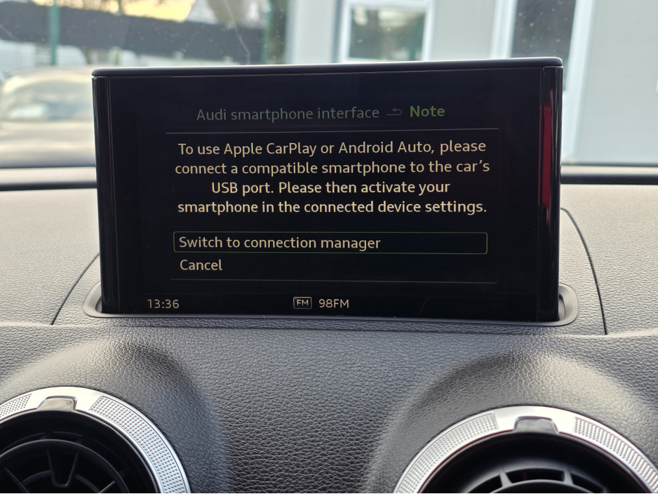 2020 Audi A3 ( 202 REG 1.4 TFSI VIRTUAL COCKPIT - NAVIGATION -CARPLAY ANDROID AUTO   - REVERSING CAMERA / PARKING SENSORS  - LOW ROAD TAX BAND €20,950