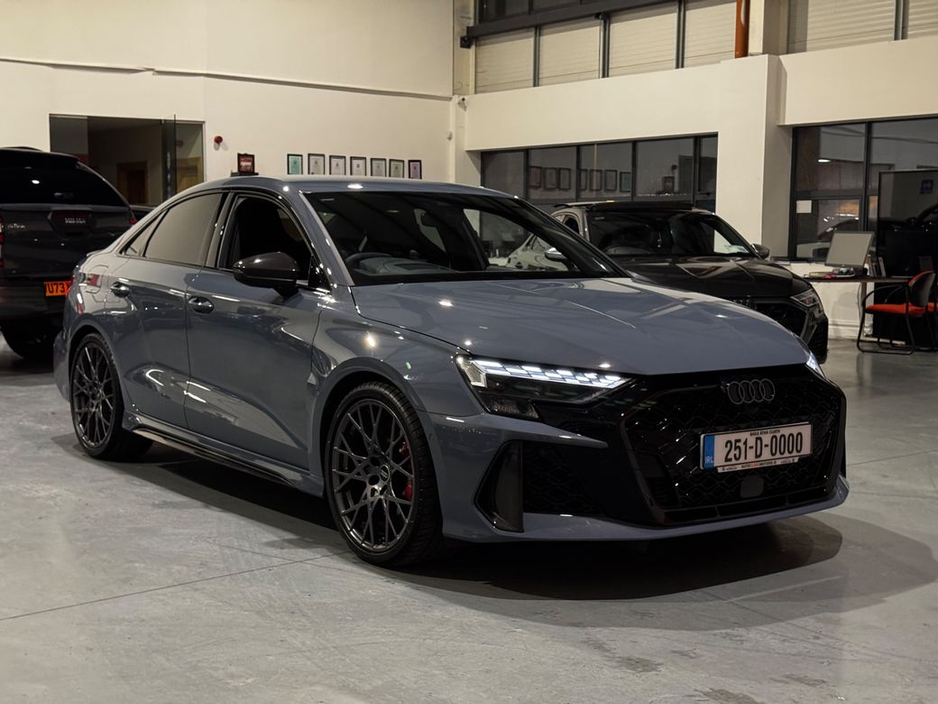 2025 Audi A3 RS 3 TFSI QUATTRO CARBON BLACK