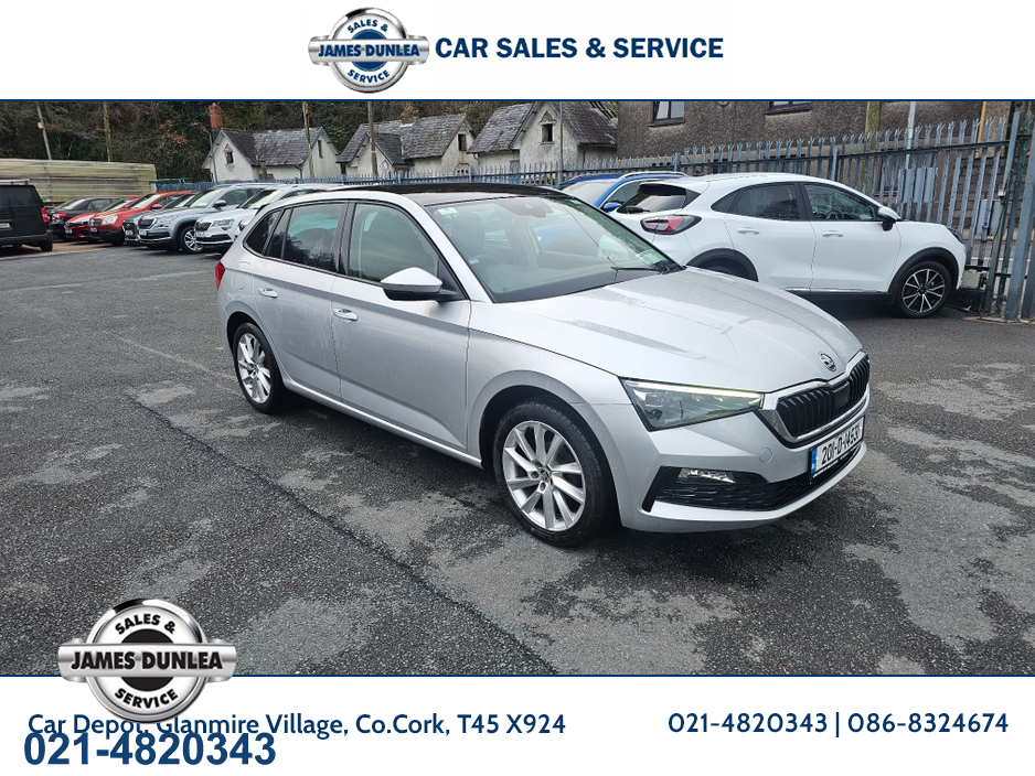 2020 Skoda Scala STYLE plus  1.0 TSI 95BHP 4DR €19,950