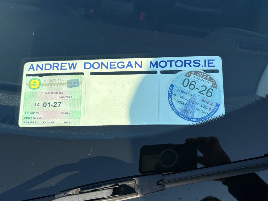 2021 Renault Kadjar ICONIC BLUE DCI 115 MY2 MY20 5DR €23,950