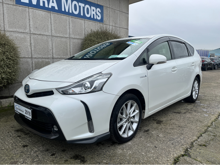 2018 Toyota Prius Alpha 7 SEATER AUTOMATIC HYBRID 1.8 PETROL //KEYLESS ENTRY//REVERSE CAMERA//ADAPTIVE CRUISE CONTROL// €19,950