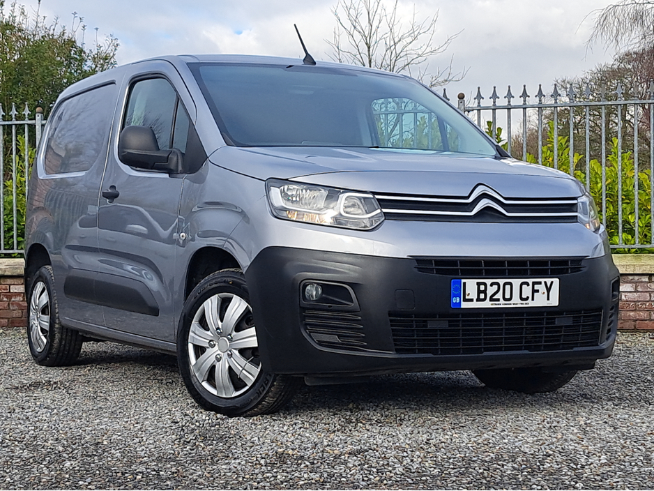 2020 Citroen Berlingo Panel Van Enterprise 1,000 Kg swb  1.5 Diesel with 3 seats in front.