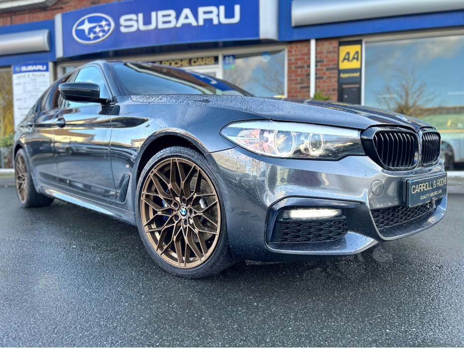 2019 BMW 5 Series M-Sport Performance Pack - Stunning Bronze Alloy Upgrade - Trade-in Welcome & finance arranged - Nct & Tax - Assured Dealer Warranty - €26,950
