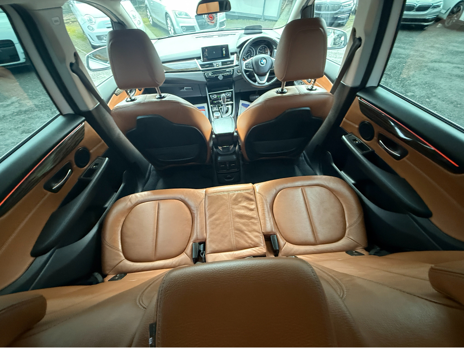 2016 BMW 2 Series Gran Tourer 2.0D 7 SEATER FULL TAN LEATHER SEATS / ELECTRIC HEATED  SEATS  - BLUETOOTH - REV CAMERA - SIMI DEALER €17,500