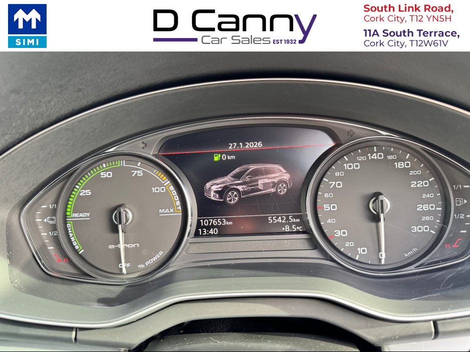 2020 Audi Q5 50 TFSI E 299HP S LINE 4DR €37,900