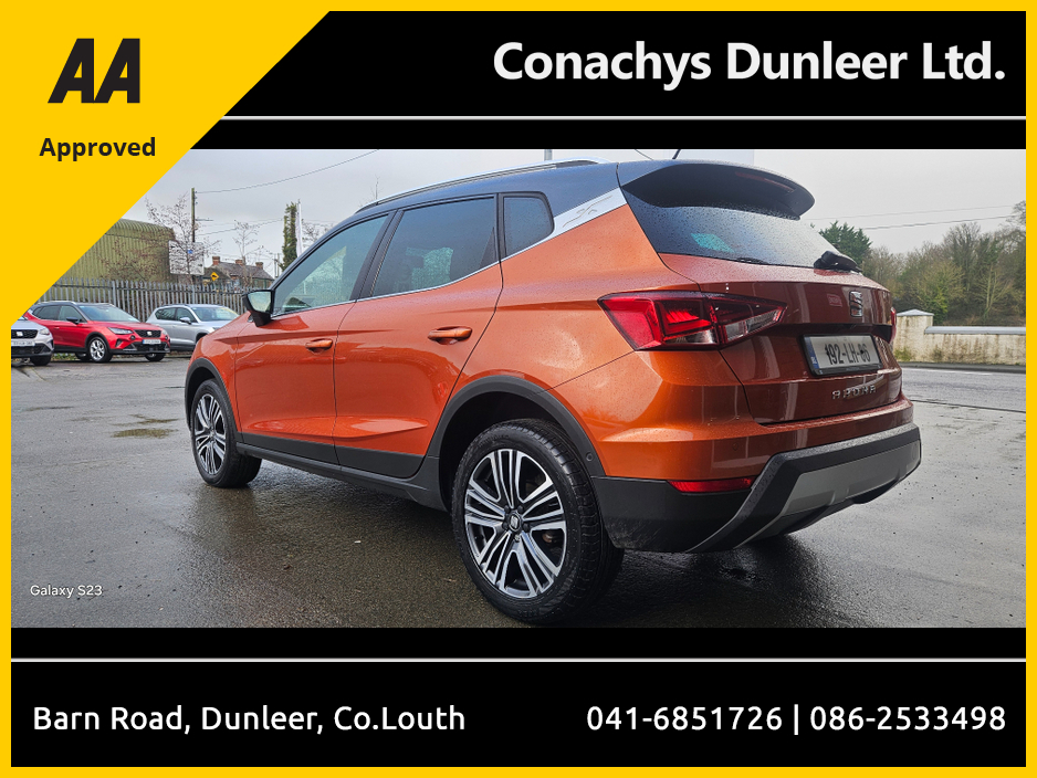 2019 SEAT Arona 1.0 TSI 115HP XCELLENCE 5DR €17,950