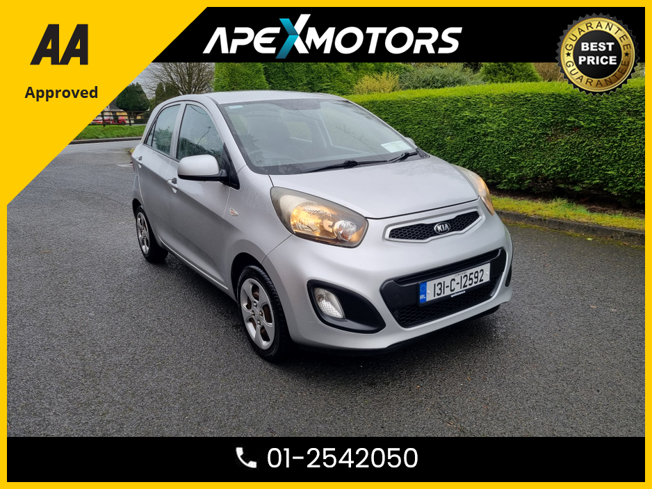 2013 Hyundai i10 1.0 5Dr ( KIA PICANTO) * NEW MODEL  * 5DR HATCH * NCT SEP-26 * LOW TAX * IMMACULATE * 5-STAMPS SERVICE HISTORY * AA APPROVED * 101 SAFETY CHECKLIST * 2-KEYS * 12-MONTH ROADSIDE ASSIST * CAREFUL OWNER €5,749