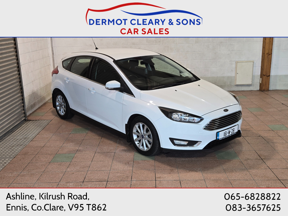 2016 Ford Focus TITANIUM 1.5 TD 95PS 6SPEED 4DR €11,750