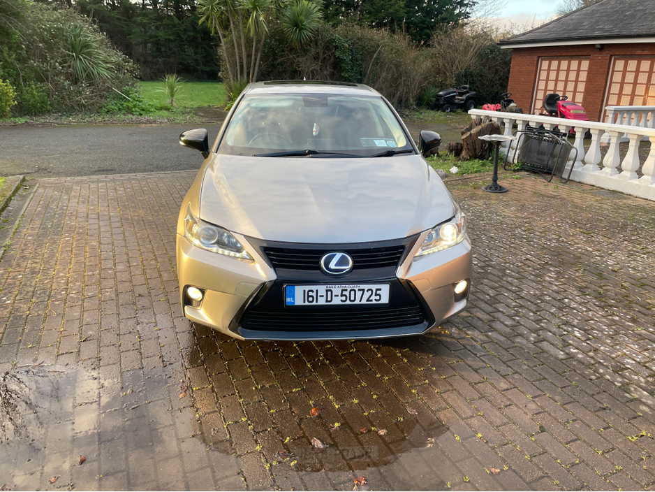 2016 Lexus CT 200 h CT 200H SPORT CVT 5DR AUTO 1.8 136BHP €12,950