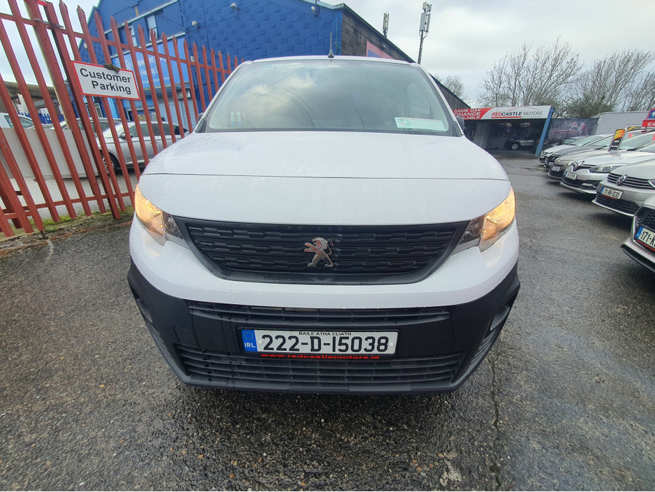2022 Peugeot Partner ACTIVE 1.5 BLUE HDI 10 100 6.3 2DR €12,950