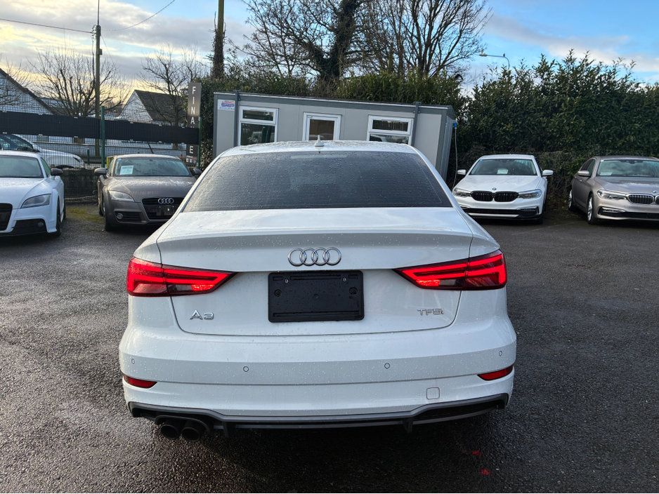 2018 Audi A3 ( 182 REG SALOON 1.4 S LINE EDITION PACK VIRTUAL COCKPIT - NAVIGATION -CARPLAY ANDROID AUTO LEATHER PACK - REVERSING CAMERA / PARKING SENSORS - DRIVE MODE €22,950