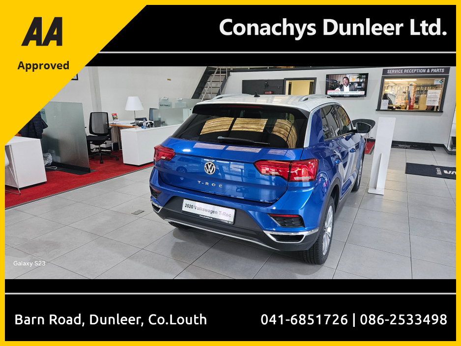 2020 Volkswagen T-Roc 2.0TDI STYLE DESIGN..    *****FINANCE ARRANGED***** BEAUTIFUL CAR***** €26,950