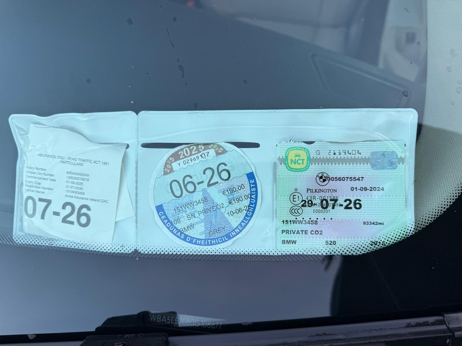 2015 BMW 5 Series D F10 SE 4DR AUTO €10,950