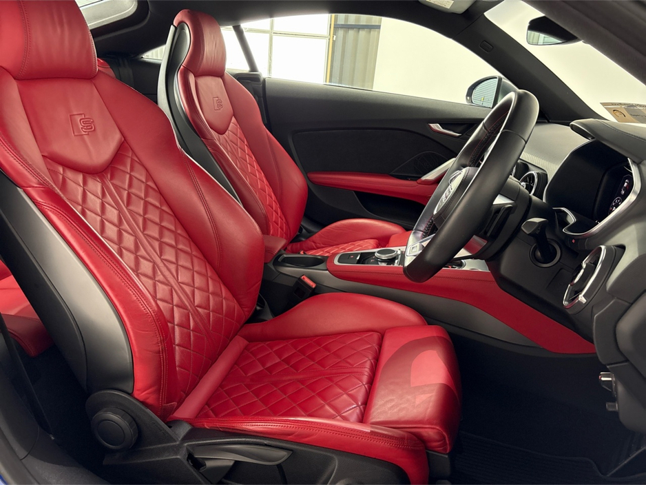 2016 Audi TTS 2.0 TFSI QUATTRO 310PS**BANG & OLUFSEN SPEAKERS**RED LEATHER INTERIOR**KEYLESS START**DRIVE MODES**PARKING SENSORS**19 INCH ALLOYS**MULTIFUNCTIONAL STEERING WHEEL**FINANCE AVAILABLE** €24,995