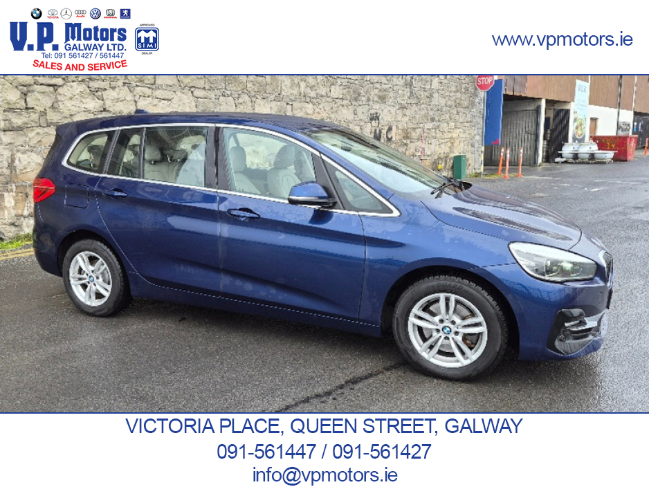 2019 BMW 2 Series Gran Tourer LUXURY EDITION, HUGH SPEC, AUTO, 1 OWNER. €22,850