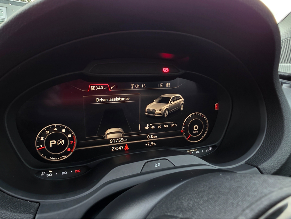 2018 Audi A3 ( 182 REG ) 1.4 TFSI NAVI VIRTUAL CLOCKS ANDROID AUTO CARPLAY BLIND SPOT LANE ASSIST REAR TRAFFIC ASSIST €18,950