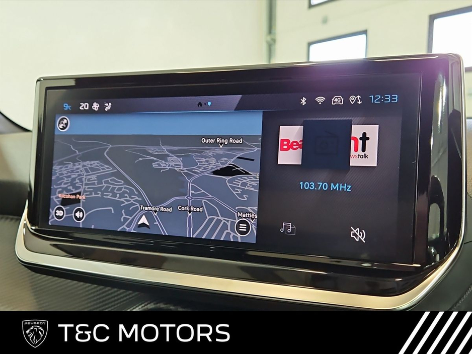 2025 Peugeot 2008 Allure Model Front + Rear Parking Sensors & Rear Camera, Bluetooth with Apple Carplay/Android Auto, Privacy Glass, Cruise Control €30,995