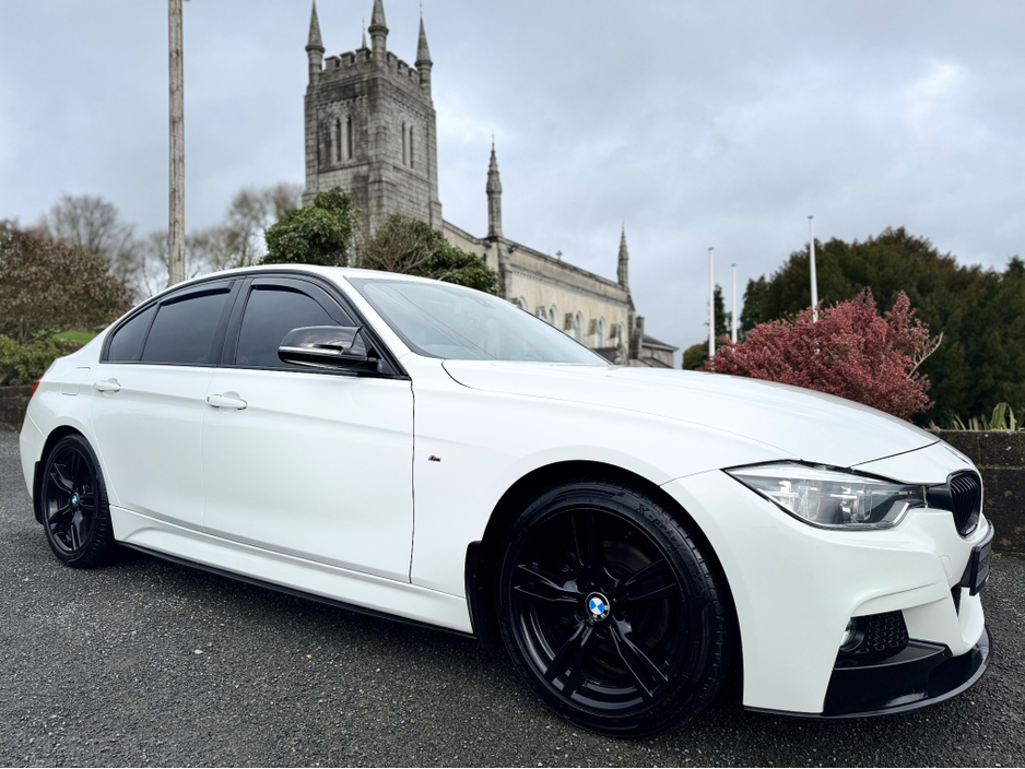 2017 BMW 3 Series ALPINE WHITE 318D MSPORT AUTO €17,950