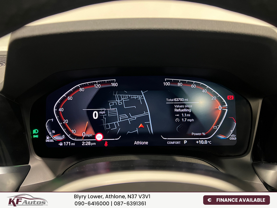 2021 BMW 3 Series 318d M Sport 150bhp 4dr Auto - 212 Reg €32,995