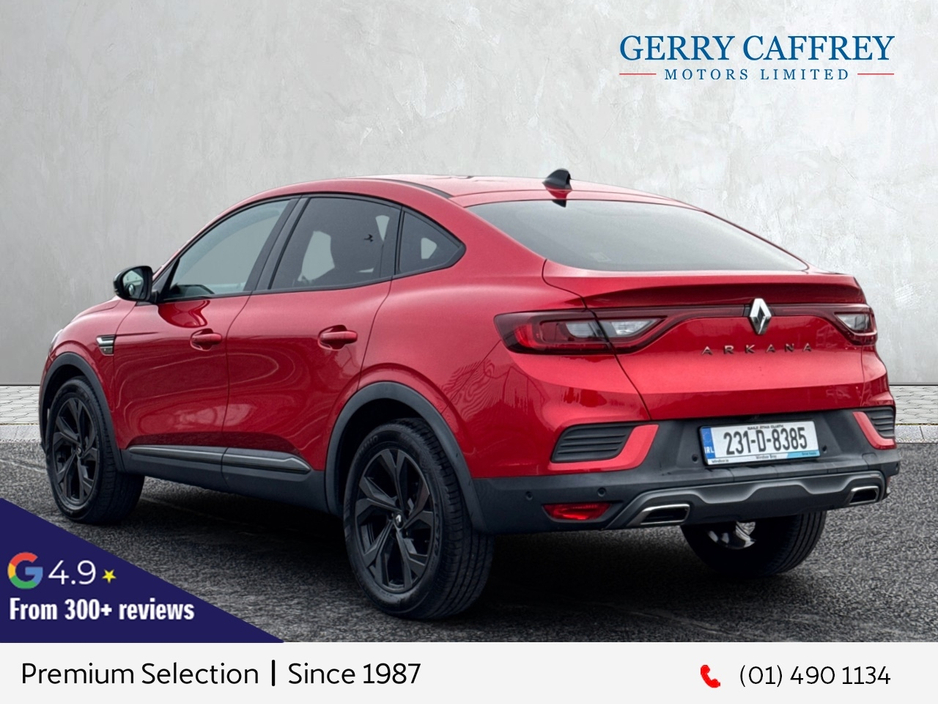 2023 Renault Arkana RS Line 1.3 Petrol Automatic - High Spec €27,950