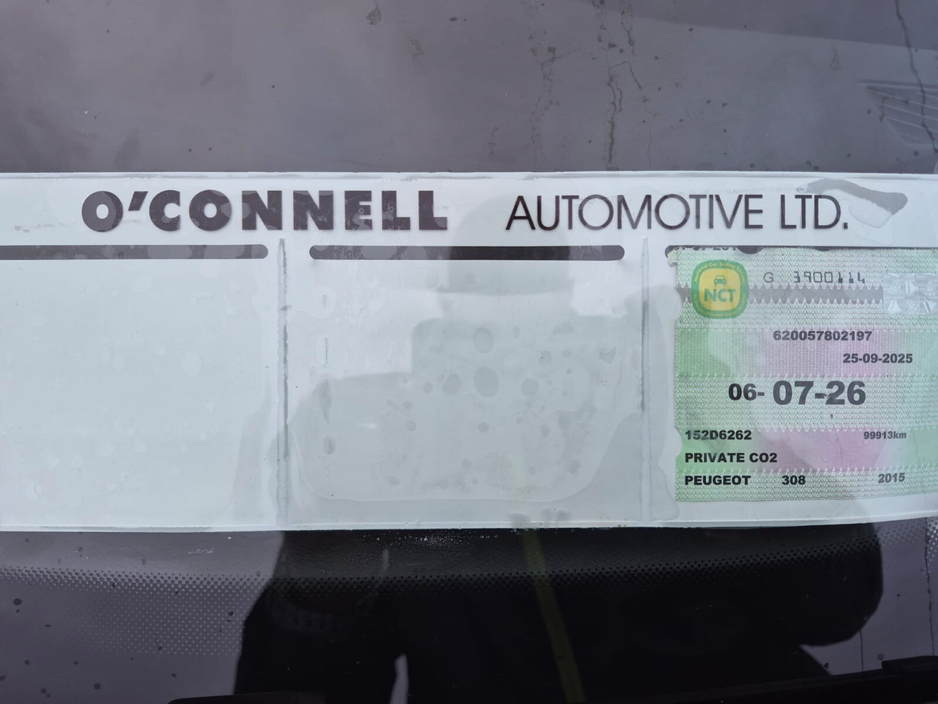 2015 Peugeot 308 1.6 HDI 92 bhp Access €6,999