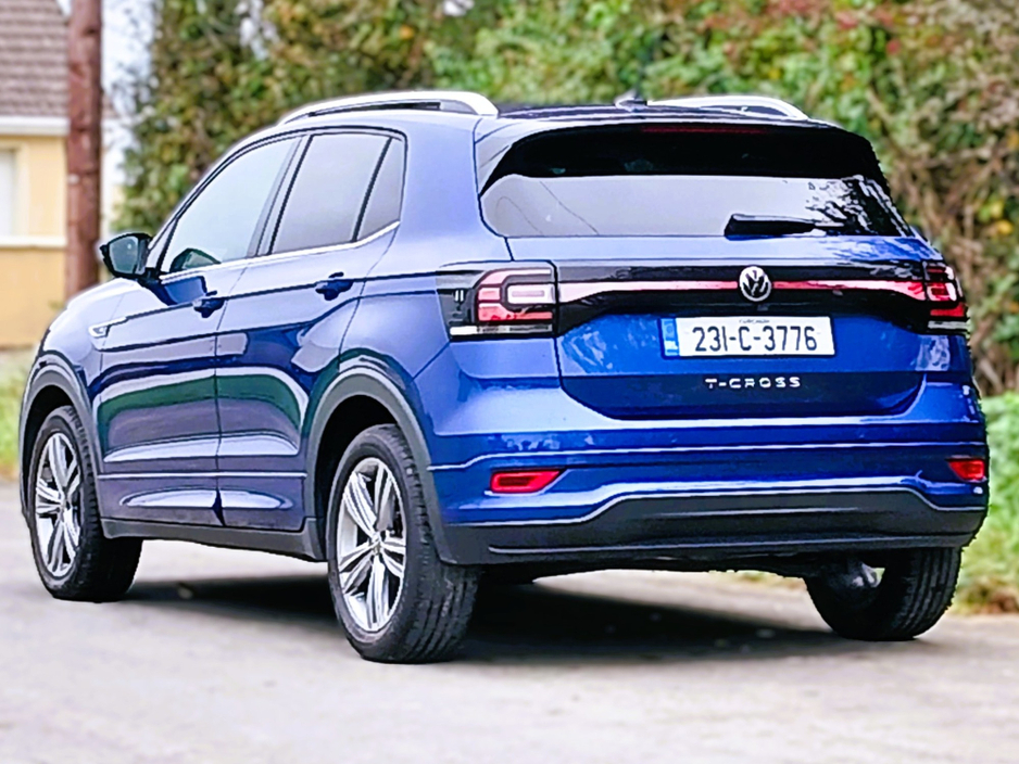 2023 Volkswagen T-Cross R-LINE 1.0 TSI MANUAL 6SPEED FWD 110 110HP 5 €26,000