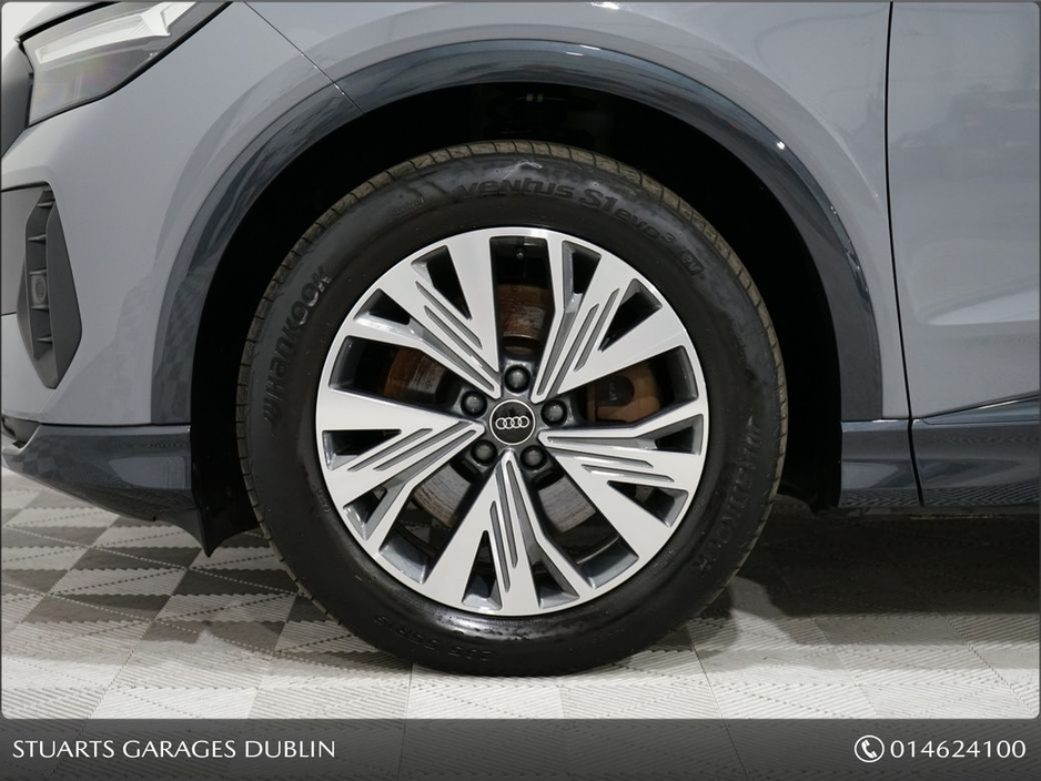 2023 Audi Q4 e-tron *SOLD DEPOSIT TAKEN*“40 – BIGGER BATTERY* Q4 E-TRON SPORT SUV: PEBBLE GREY METALLIC, 19” DIAMOND CUT ALLOYS, CRUISE CONTROL, HEATED SEATS