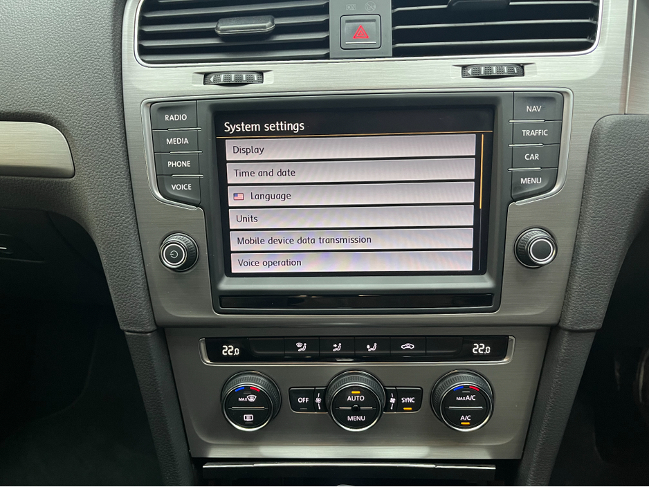 2016 Volkswagen Golf 2016 VOLKSWAGEN GOLF BLUEMOTION TE TSI CONFORT LINE 1.2 AUTOMATIC / CRUISE CONTROL / REVERSE CAMERA / PADDLE SHIFTERS