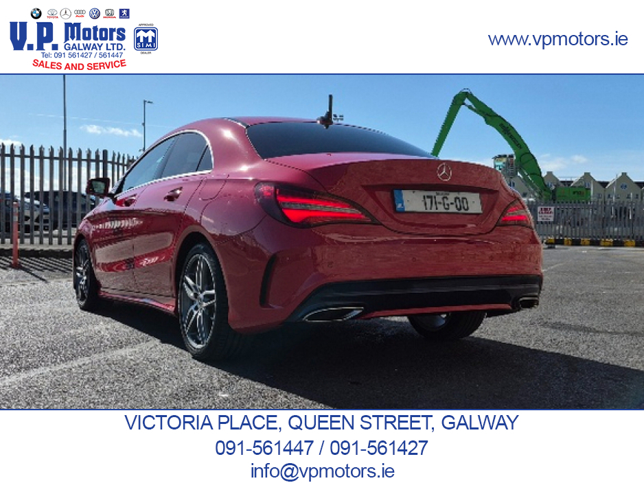 2017 Mercedes-Benz CLA Class AMG SPORT LINE,HALF LEATHER,LOW KM, AUTOMATIC €19,500