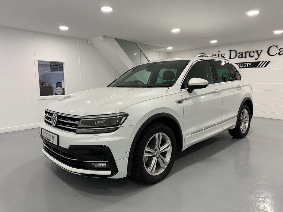 2019 Volkswagen Tiguan (191) TIGUAN 2.0TID R LINE DSG 4 MOTION LOW KMS VW/AUDI SPECIALISTS WWW.DENISDARCYCARS.IE €31,950