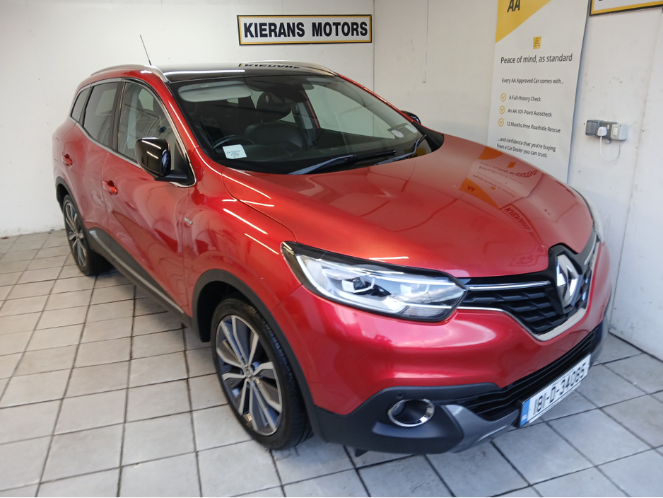 2018 Renault Kadjar 1.5 DCI SIGNATURE NAV : Leather / Suede : Rev Cam / Sat Nav : FINANCE ARRANGED : €14,950