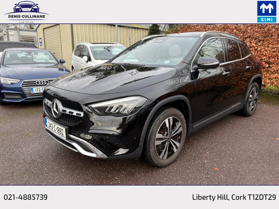 2024 Mercedes-Benz GLA Class 180D PROGRESSIVE PLUS | MASSIVE SPEC WITH VERY LOW KMS | MANUFACTURER WARRANTY VALID | SHOWROOM CONDITION | ALL TRADE INS CONSIDERED | COMPETITIVE FINANCE AVAILABLE | WALKAROUND VIDEO ON REQUEST. €47,950