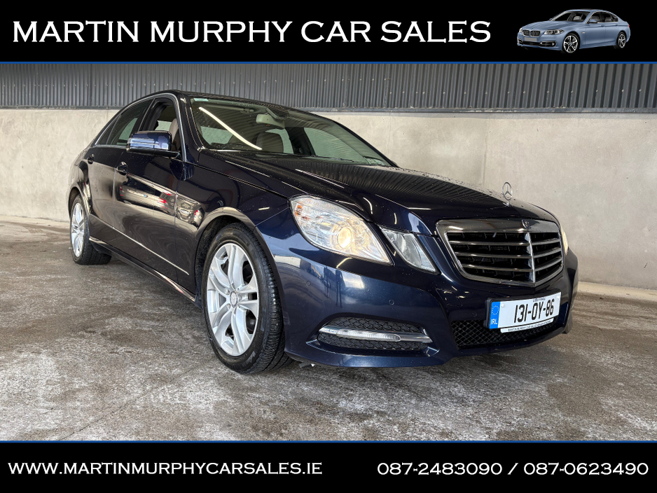2013 Mercedes-Benz E Class 200 CDI BLUE EFFICIENCY AVANTGARDE ECO 4DR A €6,950