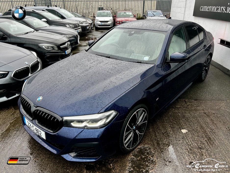 2022 BMW 5 Series 520d MSPORT LCI ROYAL NAVY €38,950