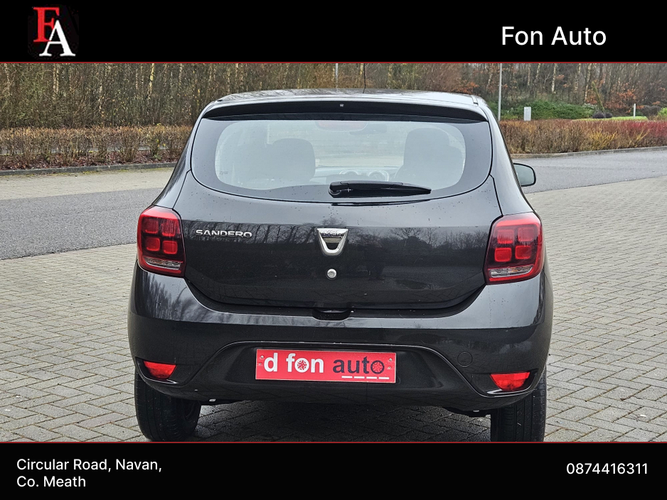 2018 Dacia Sandero 1.0 PETROL AMBIANCE MODEL** NEW NCT01/28*SERVICED*FINANCE*WARRANTY *CALL 0874416311 €6,995