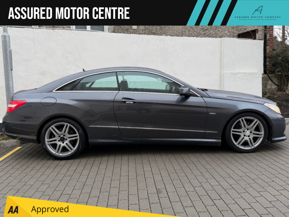 2011 Mercedes-Benz E Class E SERIES CDI AVANTGARDE SPORT 2DR AUTO**FULL BLACK LEATHER INTERIOR**REAR PARKING SENSORS**AMG STYLE ALLOY WHEELS**CRUISE CONTROL**BLUETOOTH**HISTORY CHECKED**FINANCE ARRANGED** €7,995