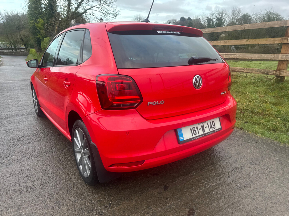 2016 Volkswagen Polo 1.0 5DR 75HP Lounge €9,950