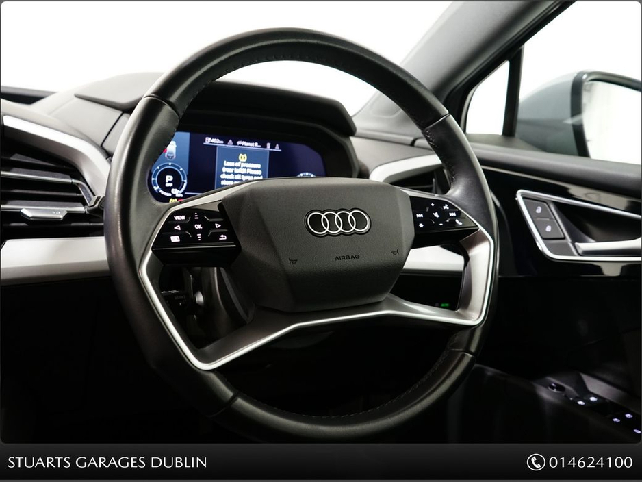 2023 Audi Q4 e-tron *SOLD DEPOSIT TAKEN*“40 – BIGGER BATTERY* Q4 E-TRON SPORT SUV: PEBBLE GREY METALLIC, 19” DIAMOND CUT ALLOYS, CRUISE CONTROL, HEATED SEATS