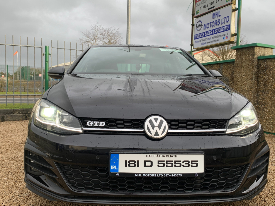 2018 Volkswagen Golf 2.0 TDI GTD 184PS 5DR AUTO €16,950